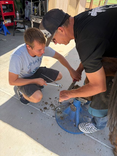 Working together on a hands-on project