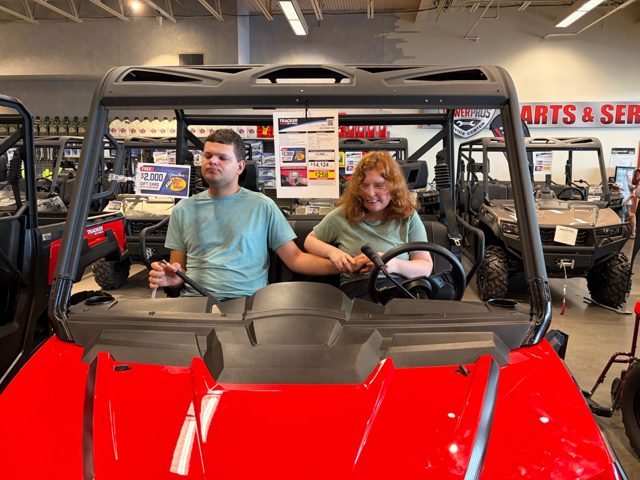Exploring the vehicle showroom