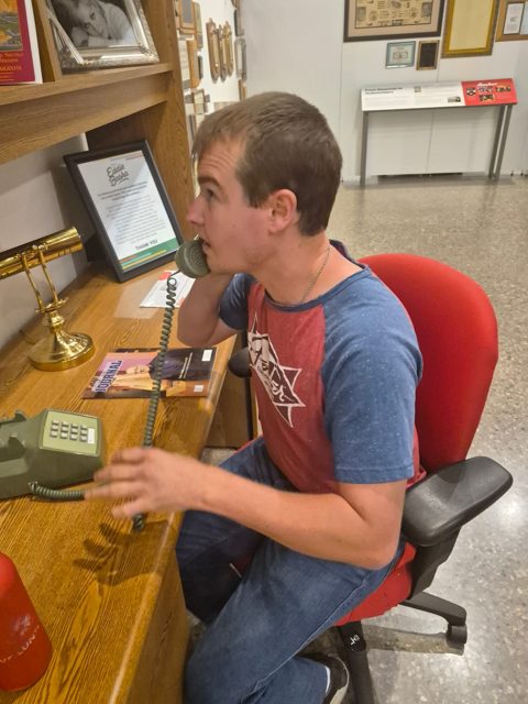 Exploring a hands-on exhibit